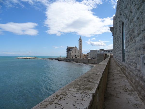 Basilica dai camminamenti di ronda del Castello svevo